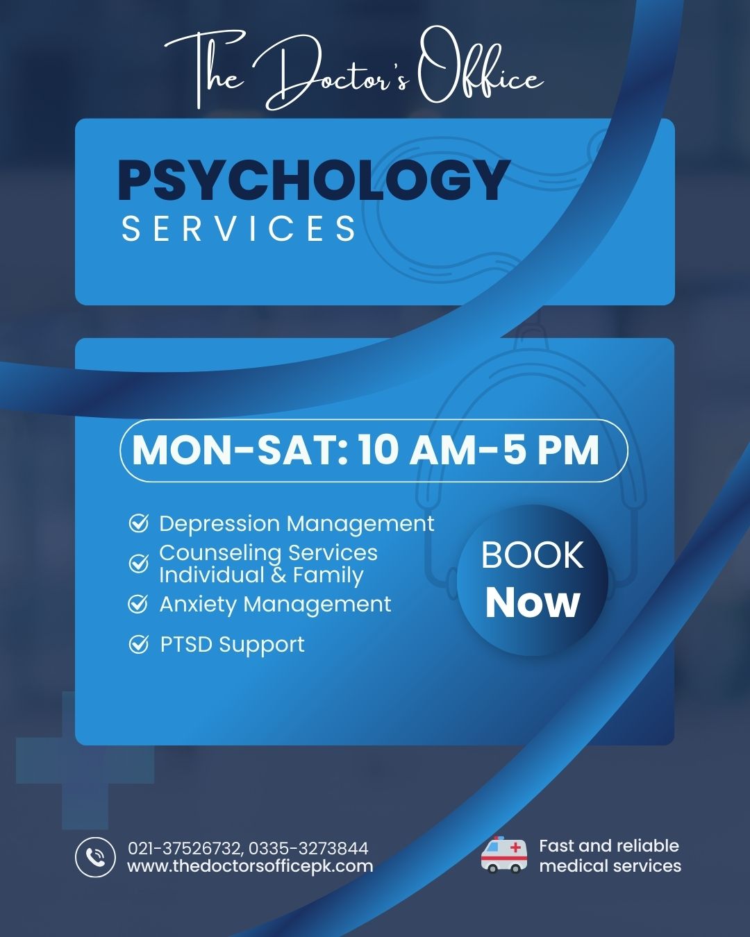 Psychology Clinic at The Doctor’s Office