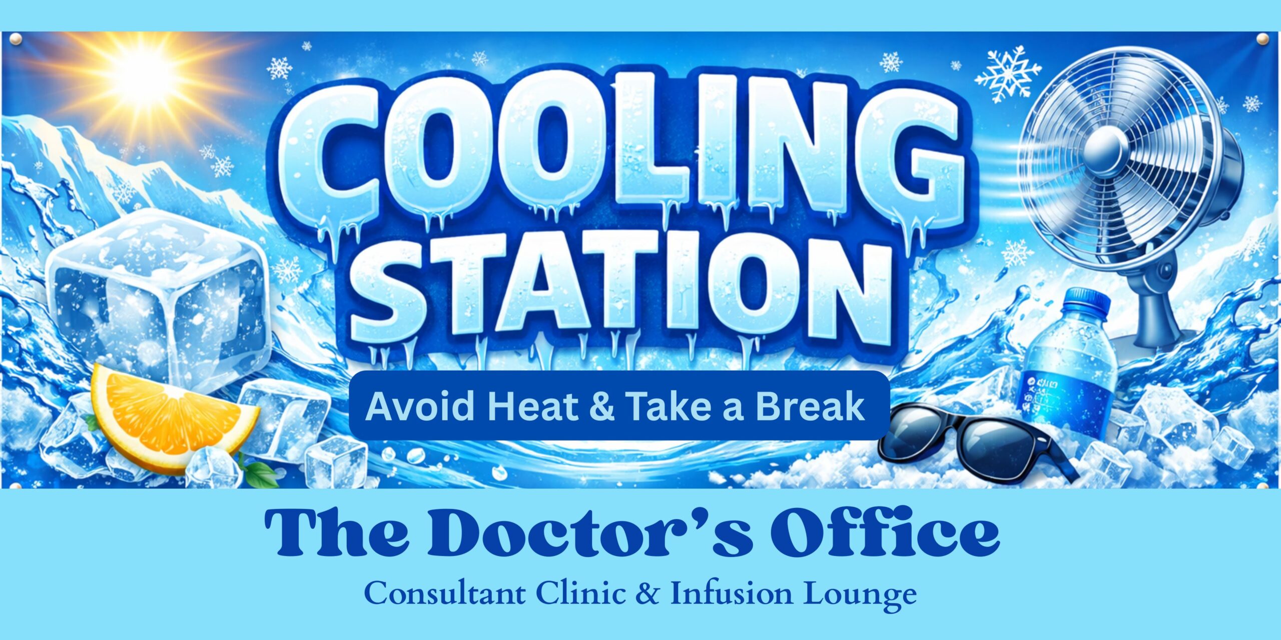 Cooling Station Available at Our Clinic